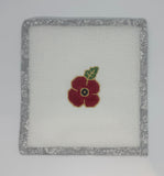 Needlepoint Rememberance Poppy - Canvas ONLY