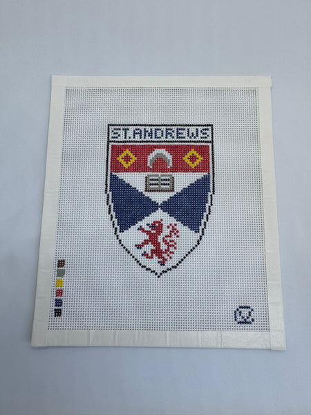 St Andrews University Shield Needlepoint Canvas