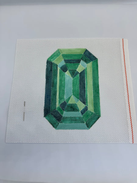What a gem Emerald needlepoint canvas